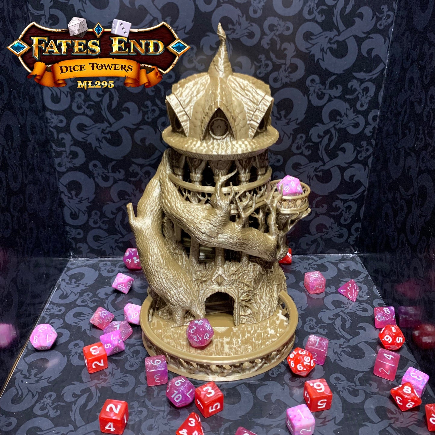 Fates End Druid Dice Tower
