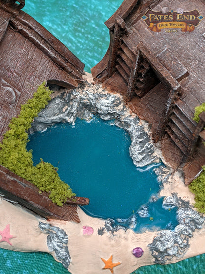 Pirate Ship 3D Printed Dice Tower
