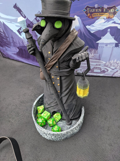 Plague Doctor 3D Printed Dice Tower