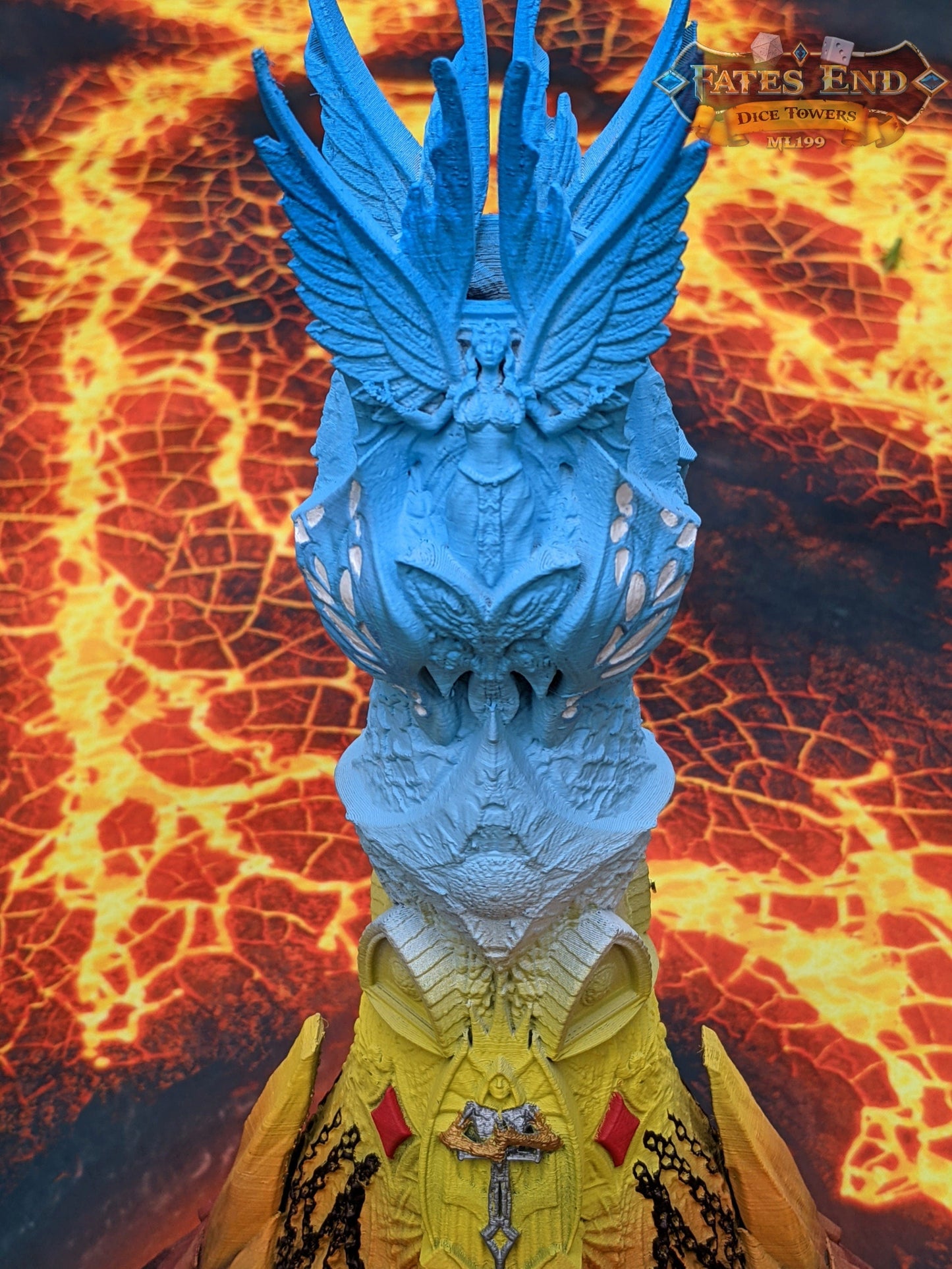 Heaven and Hell Dice Tower