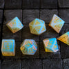 Dragon Shield Gemstone Opalite (And Box) Dice Set
