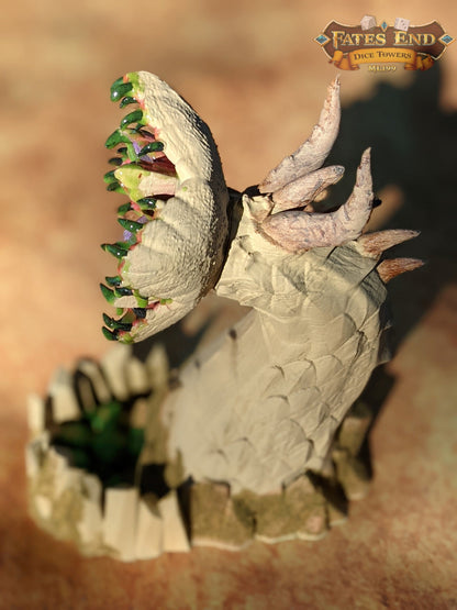 Moon Sand Worm Dice Tower