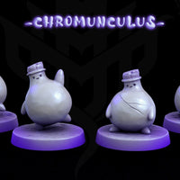 Chromunculus - 3d Printed Miniature (32mm)