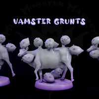 Vampire Hamsters - 3d Printed Miniature (32mm)