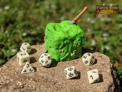 Gelatinous Cube Dice Box