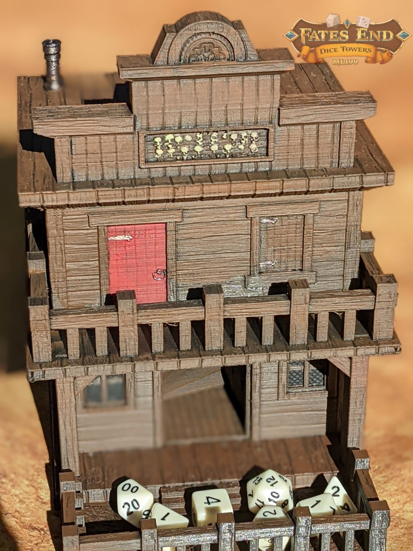 Ghost Town Dice Tower
