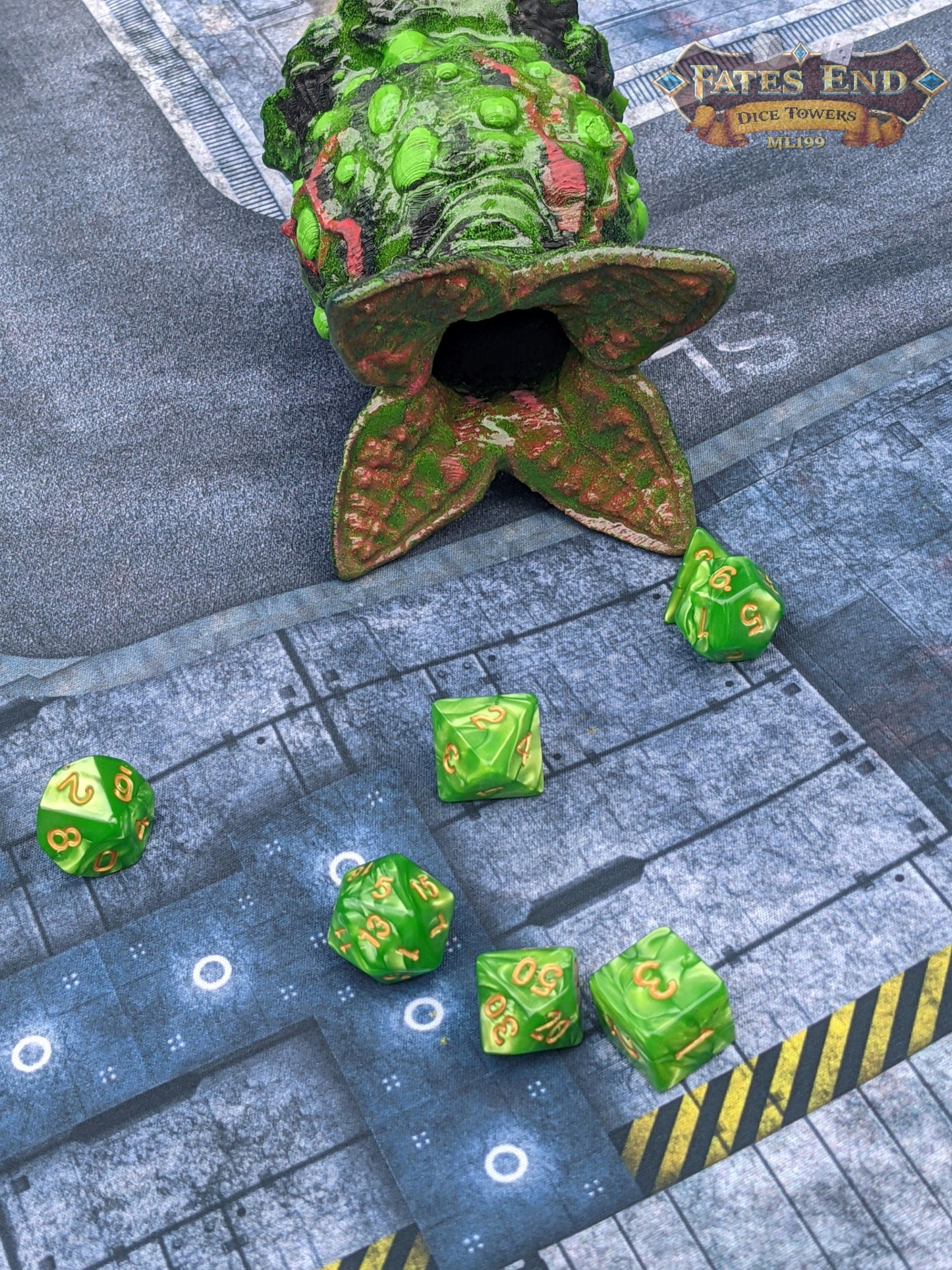 Alien Egg Pod 3D Printed Dice Box