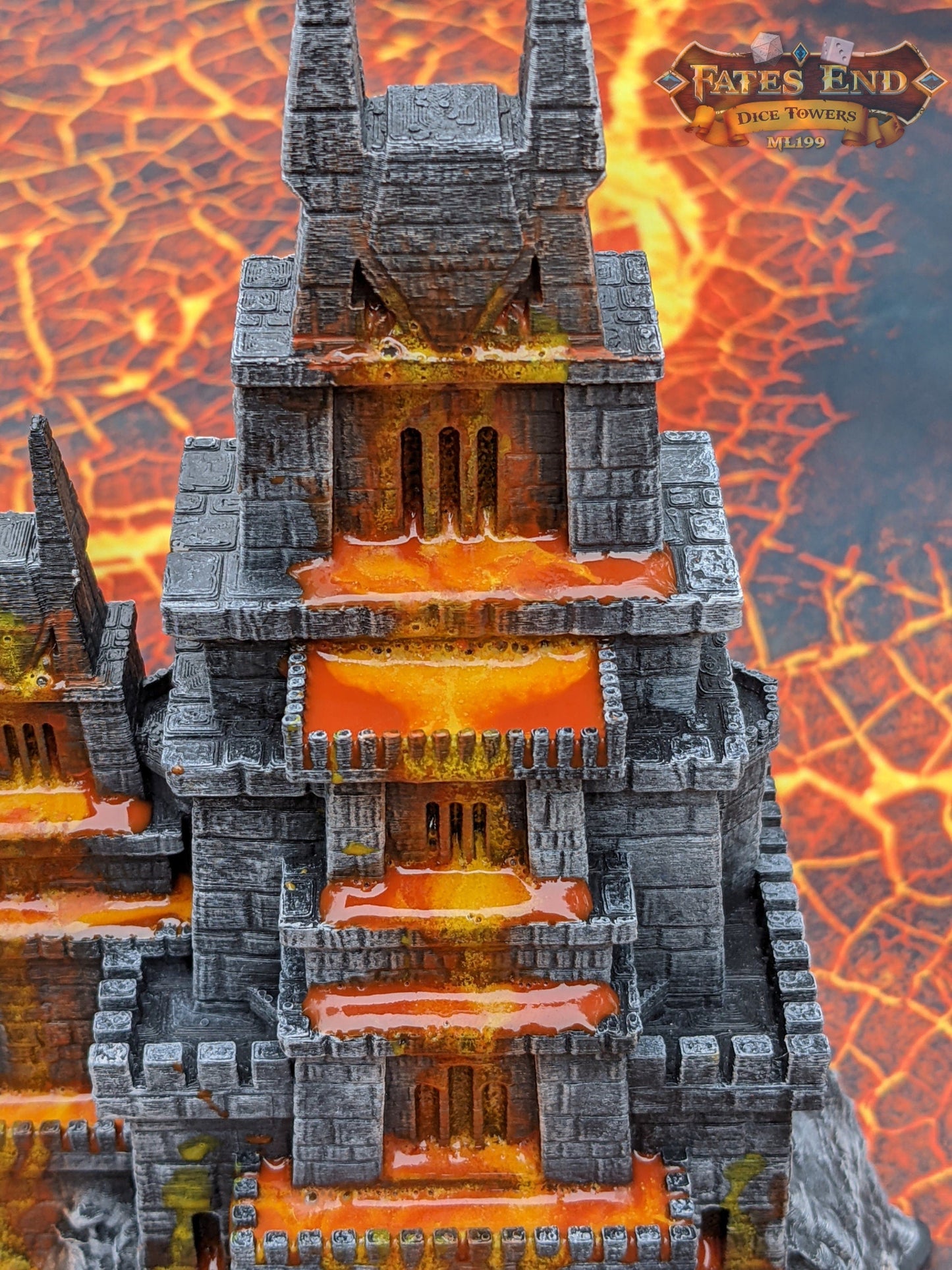 Dragonborn Dice Tower