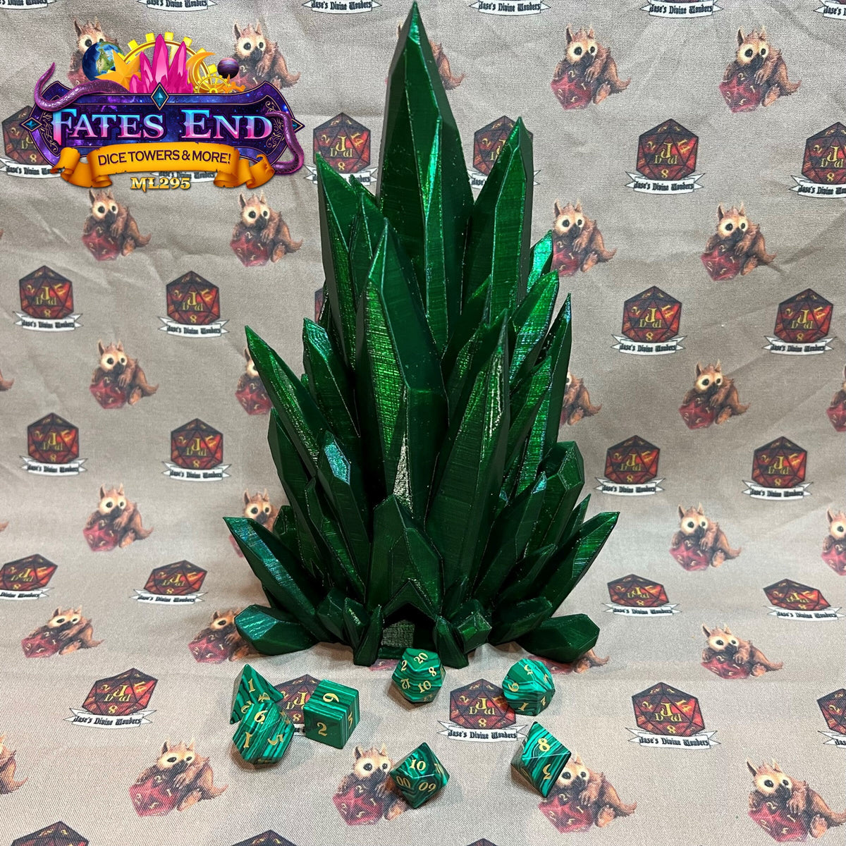 Fates End Crystal Dice Tower