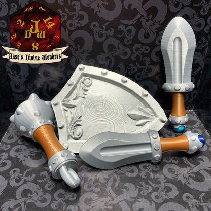 Baby's First Weapon Rattles – D&D Baby Toys for Tiny Adventurers