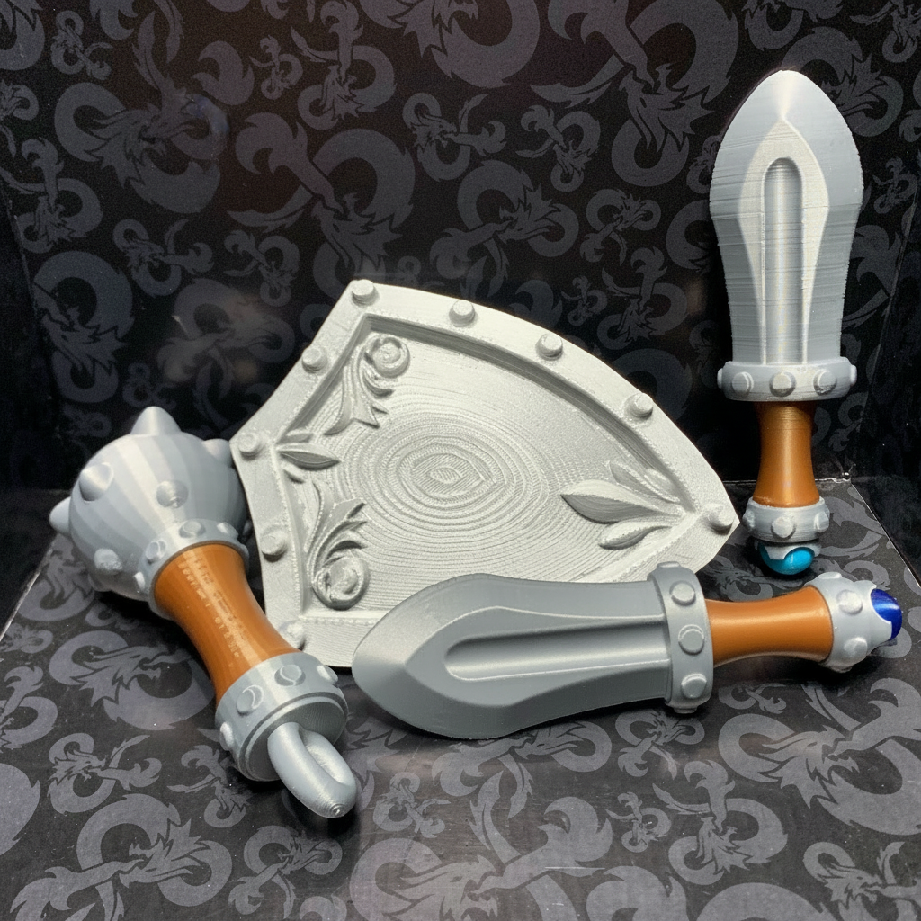 Baby's First Weapon Rattles – D&D Baby Toys for Tiny Adventurers