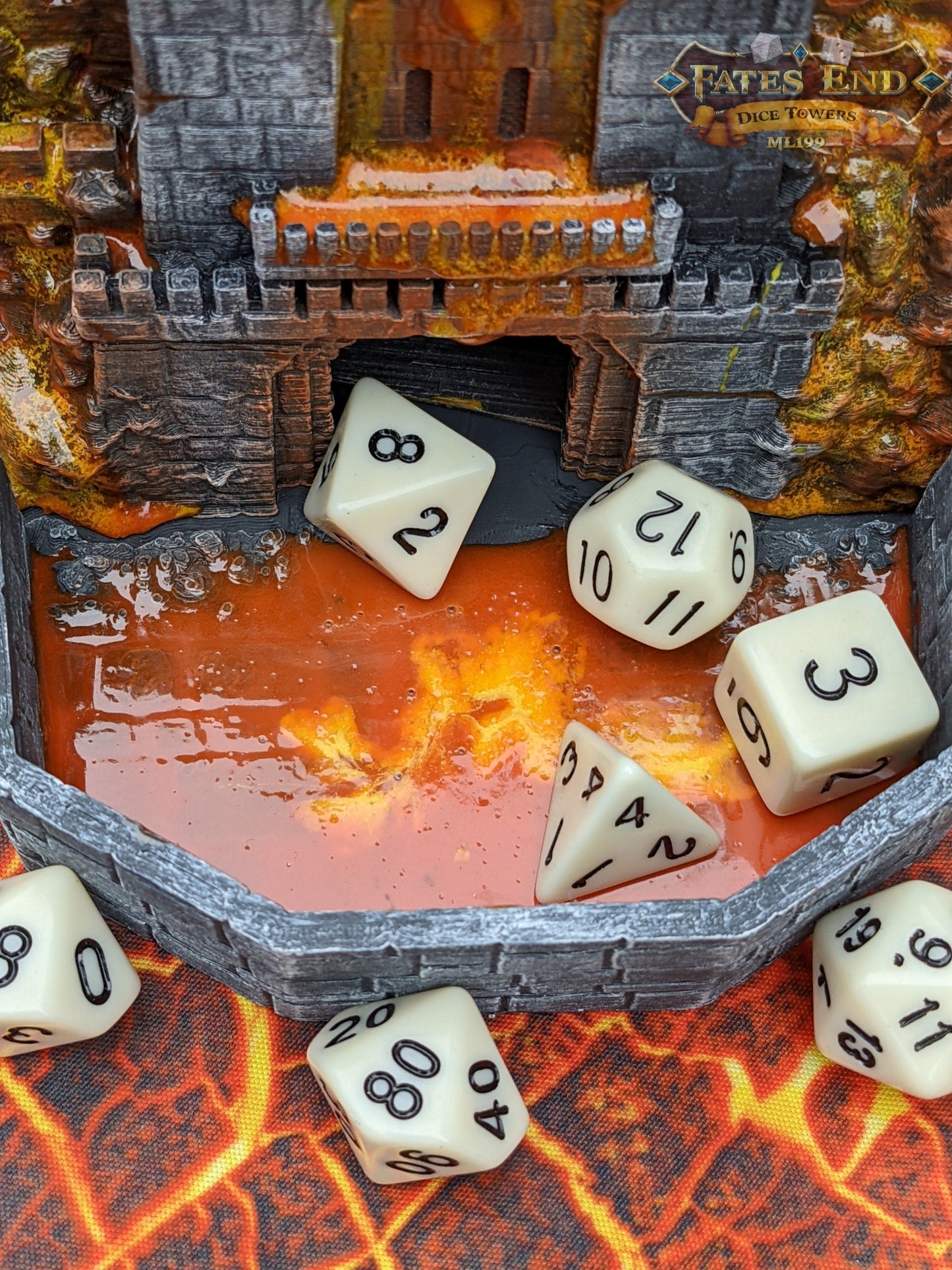 Dragonborn Dice Tower