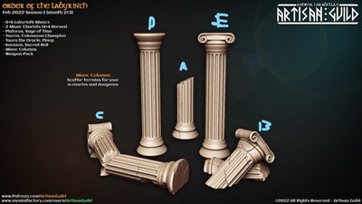 3d Terrain - Columns