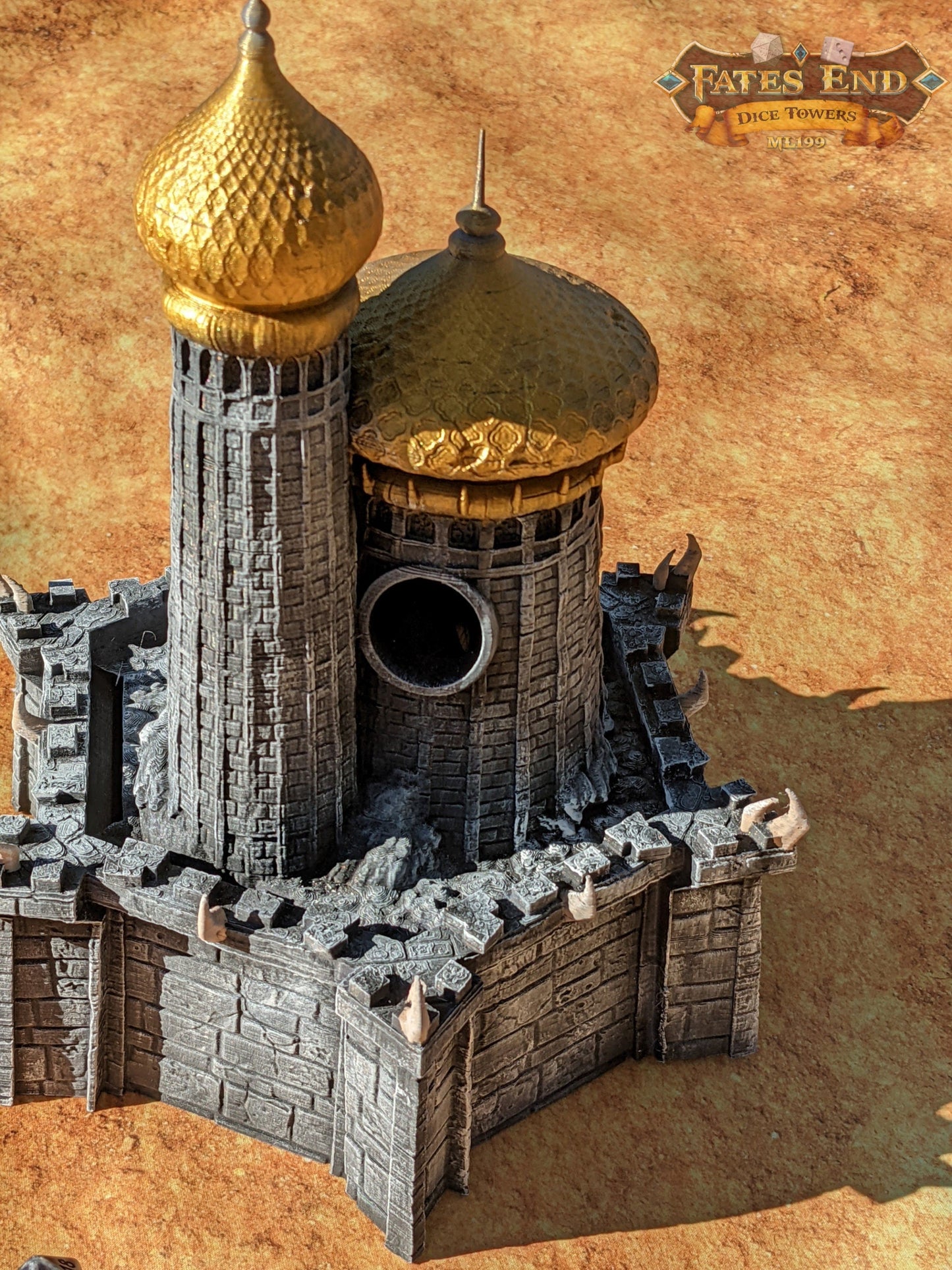 Dragonlance Weis-Hickman 3D Printed Dice Tower
