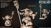 Platorus, Sage of Time - order of the laybrinth - Artisan Guild - 3d printed - dnd - fantasy - tabletop - RPG - Miniature