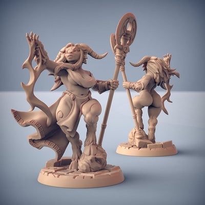 Taura the Oracle - 3d Printed Miniature (32 mm)