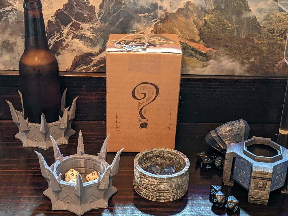 Mystery Loot Box- Random 3D Printed Dice Jail