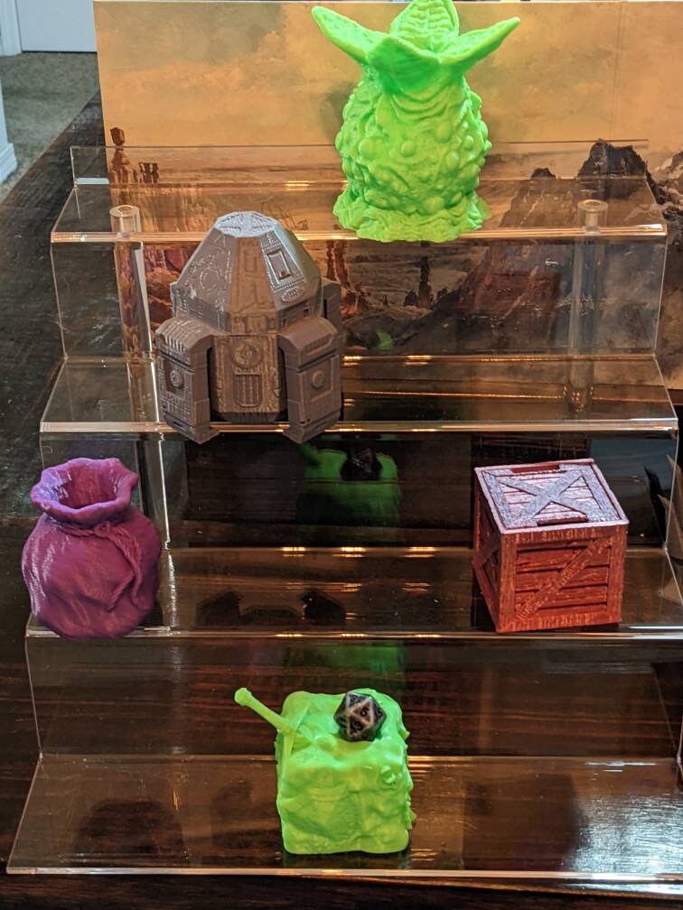 Mystery Loot Box- Random 3D Printed Dice Jail