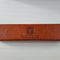 Sea Green Glitter Liquid Core Handmade Sharp Edge Resin Dice Set