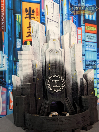 Blackwater Forge LLC Cyberpunk Dice Tower