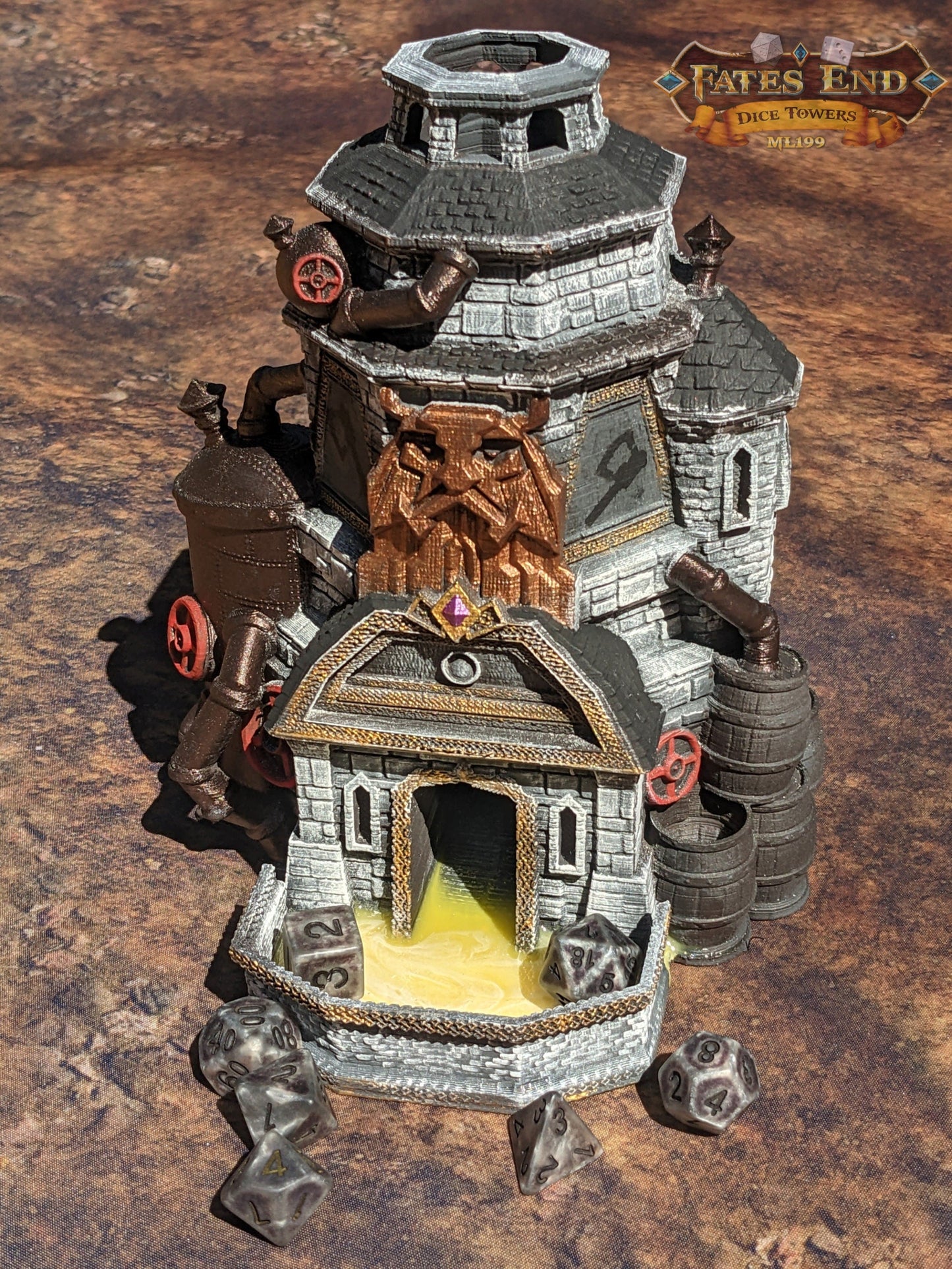 Dwarven Brewery Dice Tower