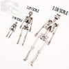 Human Skeleton Full - 1:18 scale miniature size for horror diorama, dollhouse, arts and crafts, replica curiosities oddities (1 skeleton)