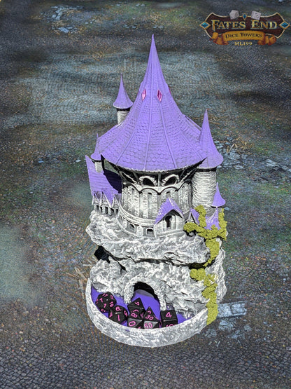 Sorcerer Class 3D Printed Dice Tower