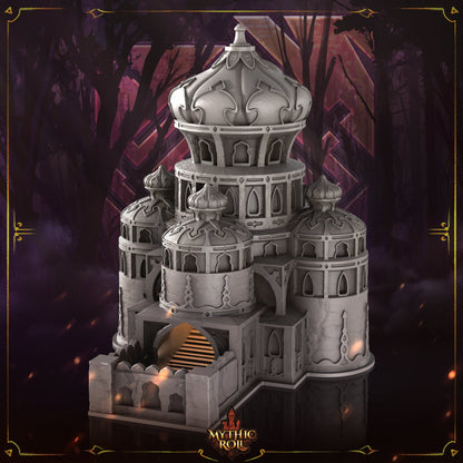Al Qala 3D Printed Dice Tower