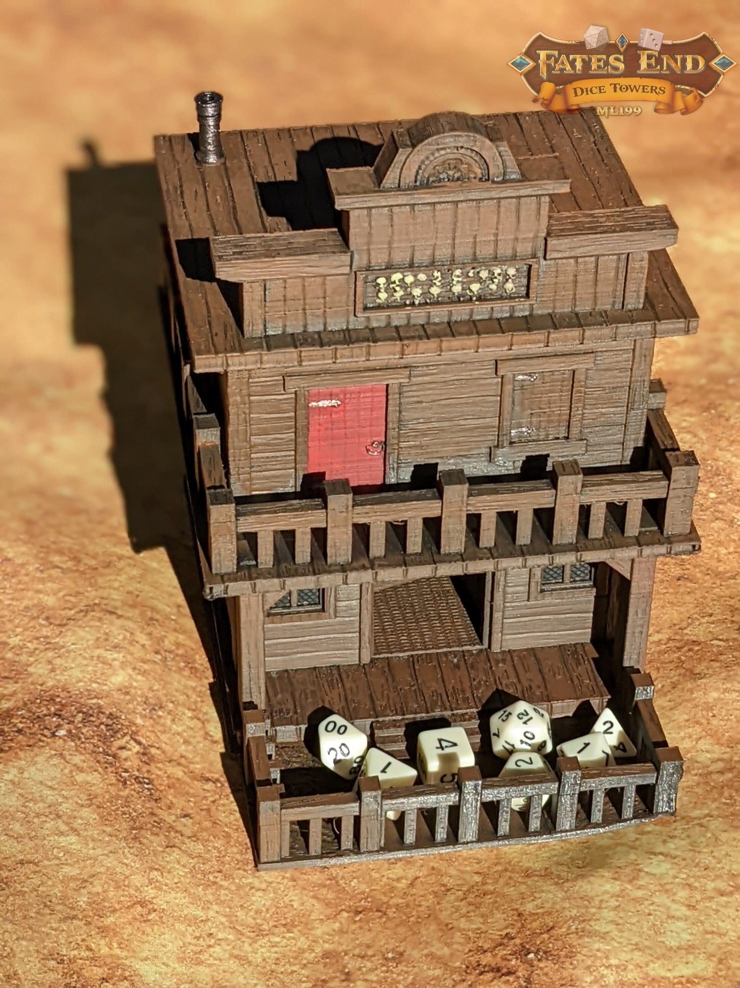 Ghost Town Dice Tower