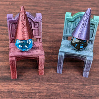 Time Out Chair & Dunce Cap 3D Printed Dice Jail