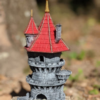 Wizard 3D Printed Dice Tower