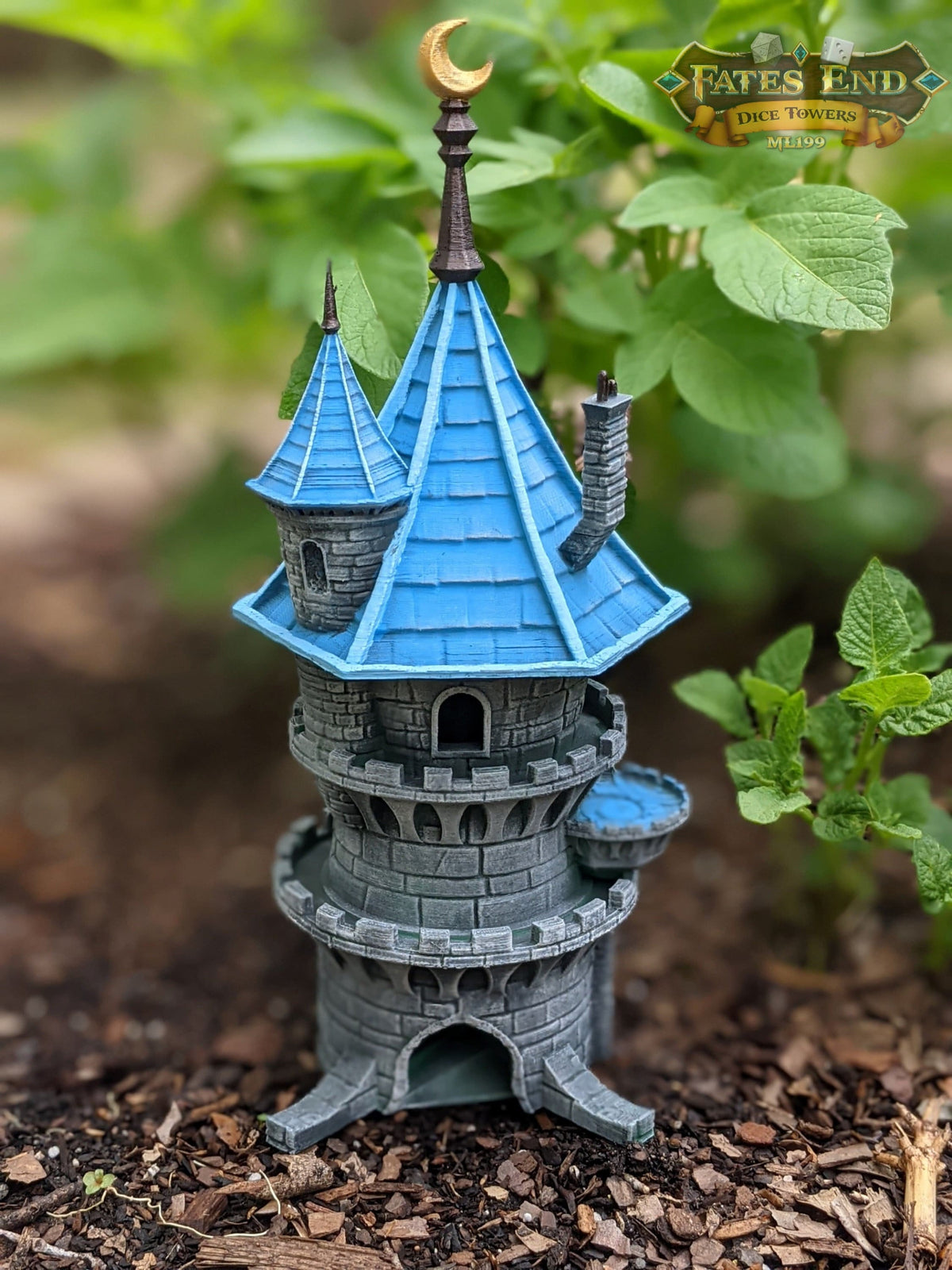 Wizard 3D Printed Dice Tower