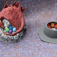 Dragon's Egg Nest 3D Printed Dice Jail