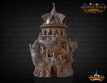 Druid 3D Printed Dice Tower