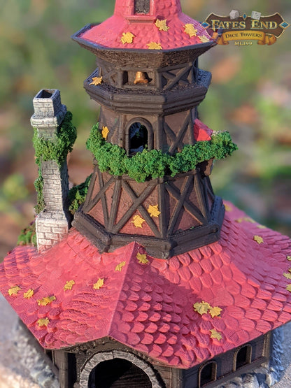 Bard Class 3D Printed Dice Tower | Fates End Collection by Blackwater Forge