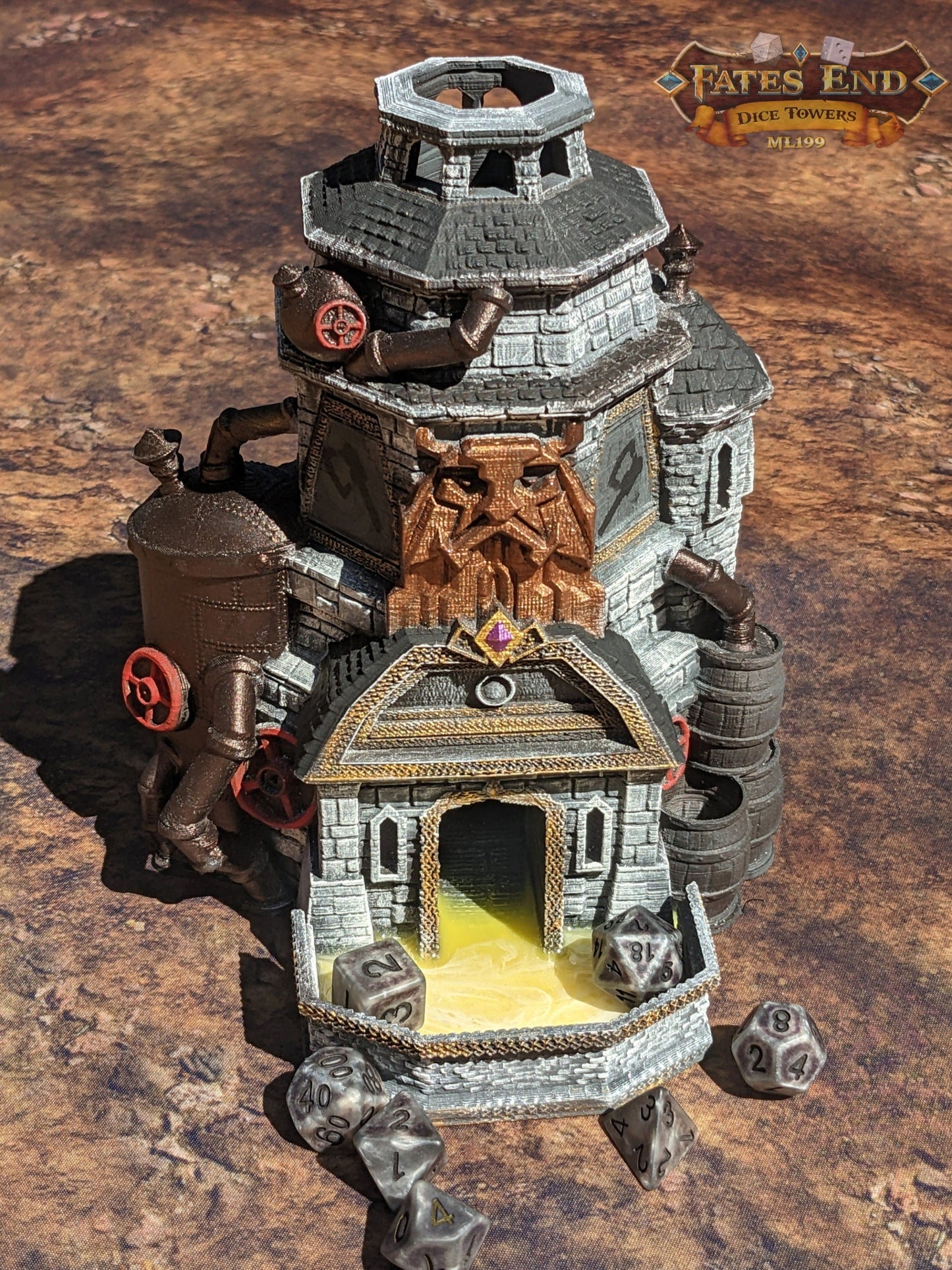 Dwarven Brewery Dice Tower