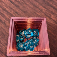 Wooden Crate 3D Printed Dice Box