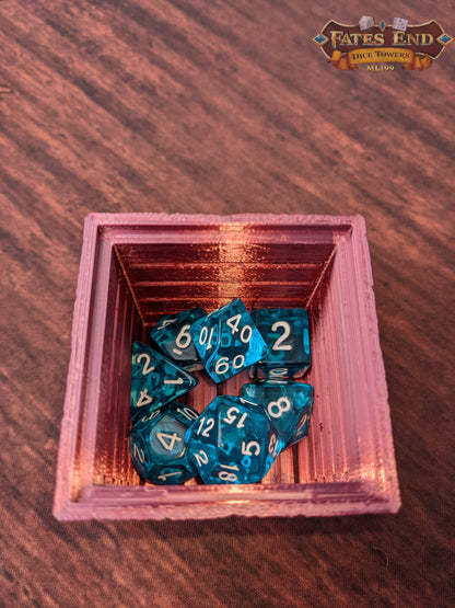 Wooden Crate 3D Printed Dice Box/Dice Jail/Dice Vault