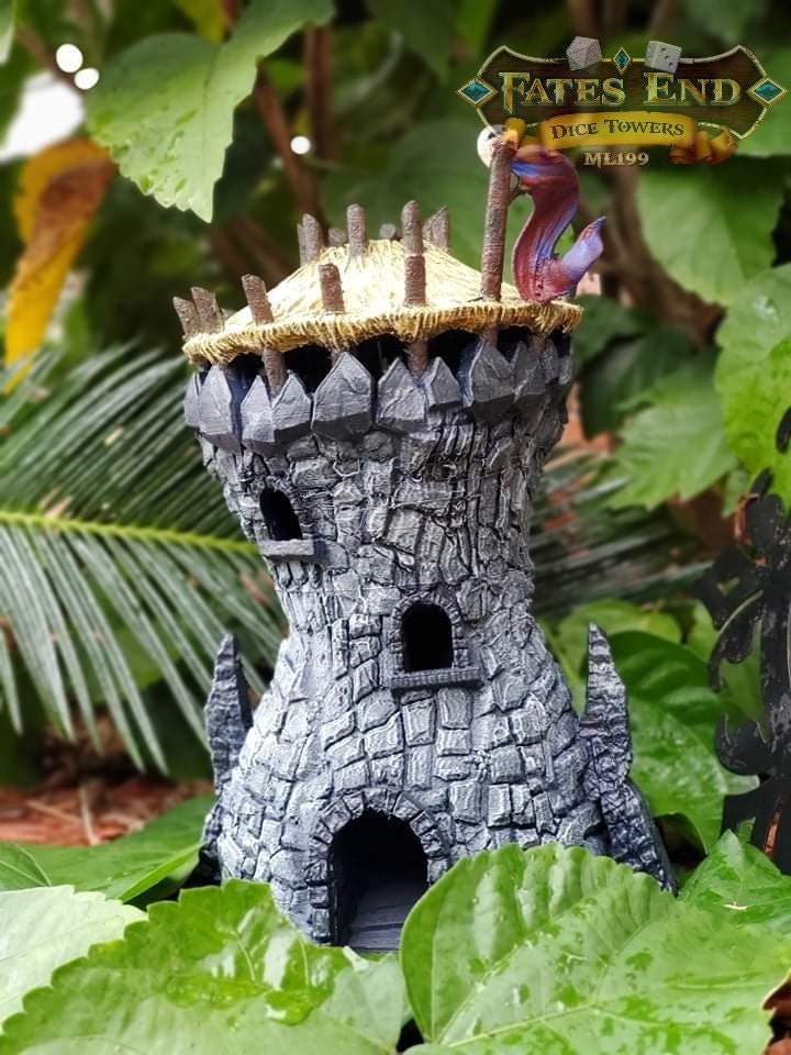 Goblin 3D Printed Dice Tower