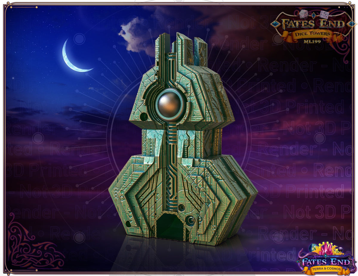 Obelisk 3D Printed Dice Tower