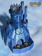 Warforged Steampunk 3D Printed Dice Tower