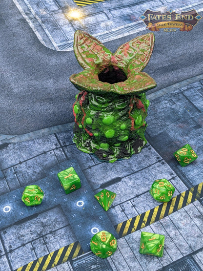 Alien Egg Pod 3D Printed Dice Box