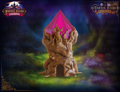 Druid's Crystal Focus Dice Jail/Vault/Box