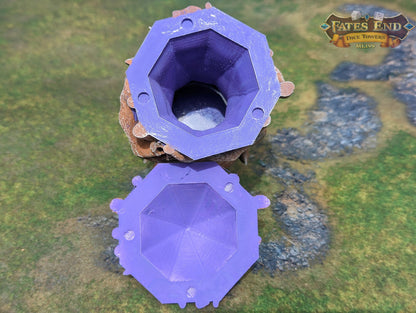 Druid's Crystal Focus Dice Jail/Vault/Box