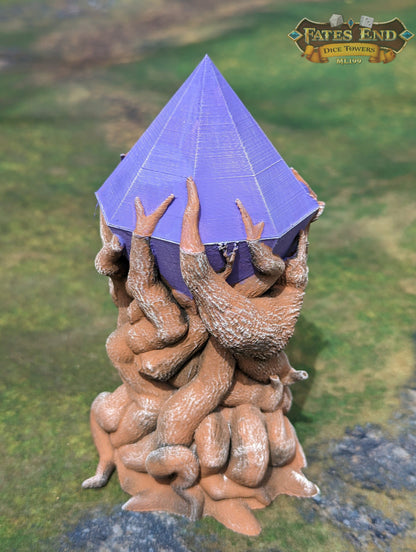 Druid's Crystal Focus Dice Jail/Vault/Box