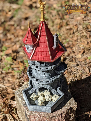 Wizard 3D Printed Dice Tower