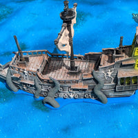 Ghost Pirate Ship Dice Tower (3d Printed)