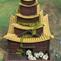 Pagoda Temple - 3D Printed Dice Tower