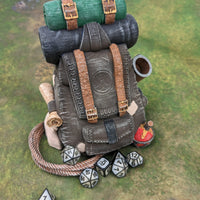 Ranger Back Pack 3D Printed Dice Tower