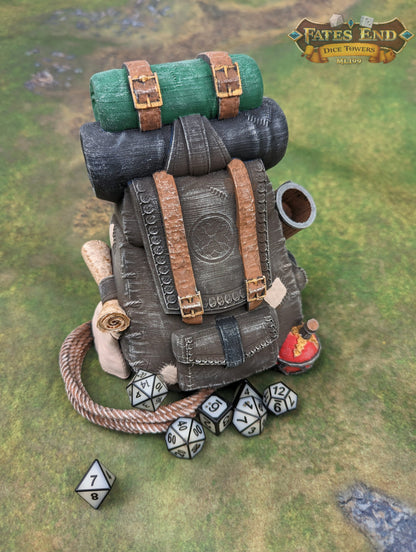 Ranger Back Pack 3D Printed Dice Tower